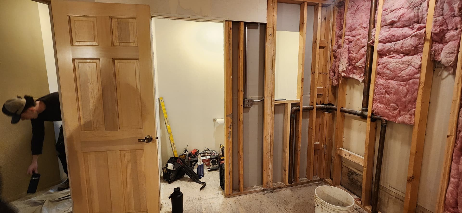 Underway Master Bath Demo in Orland Park