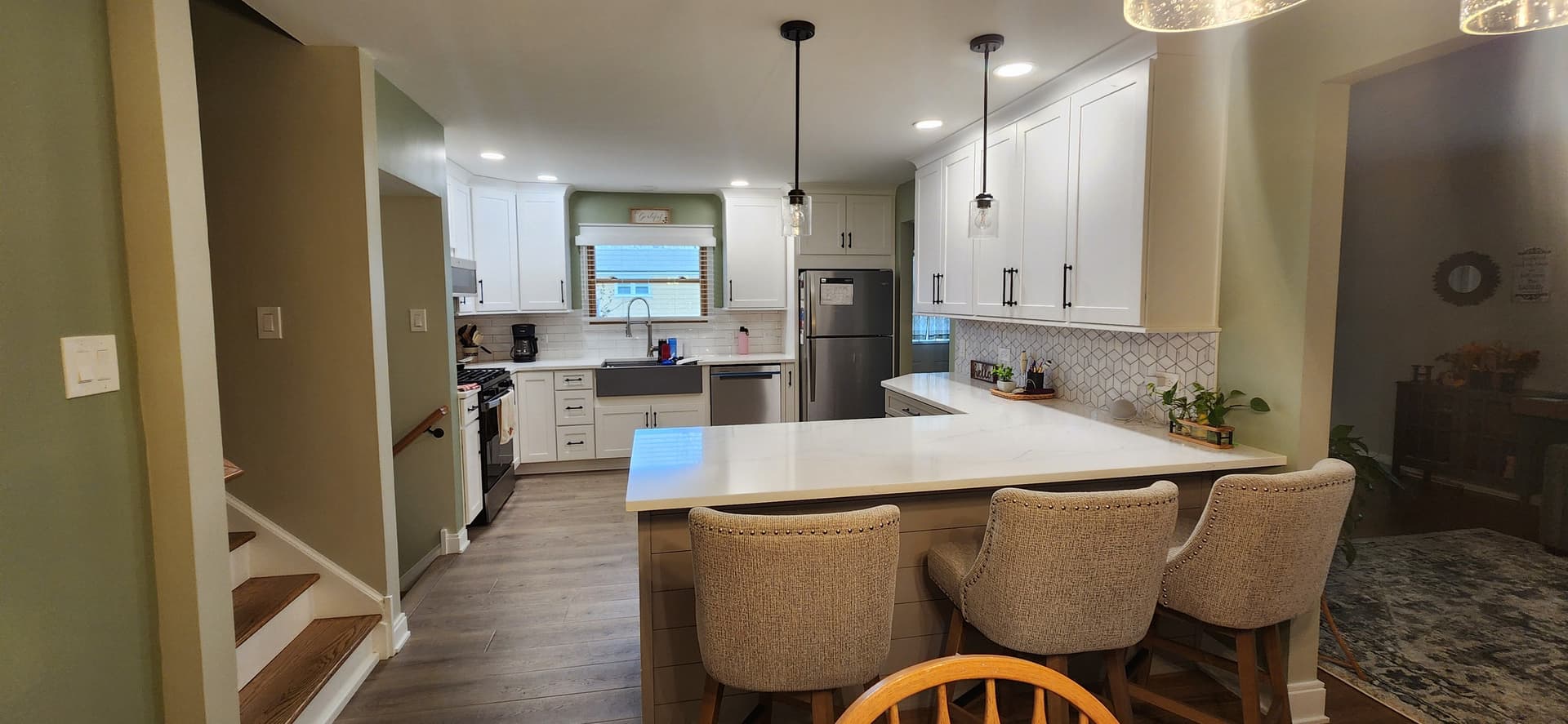 Modern Kitchen Makeover with Stylish Upgrades