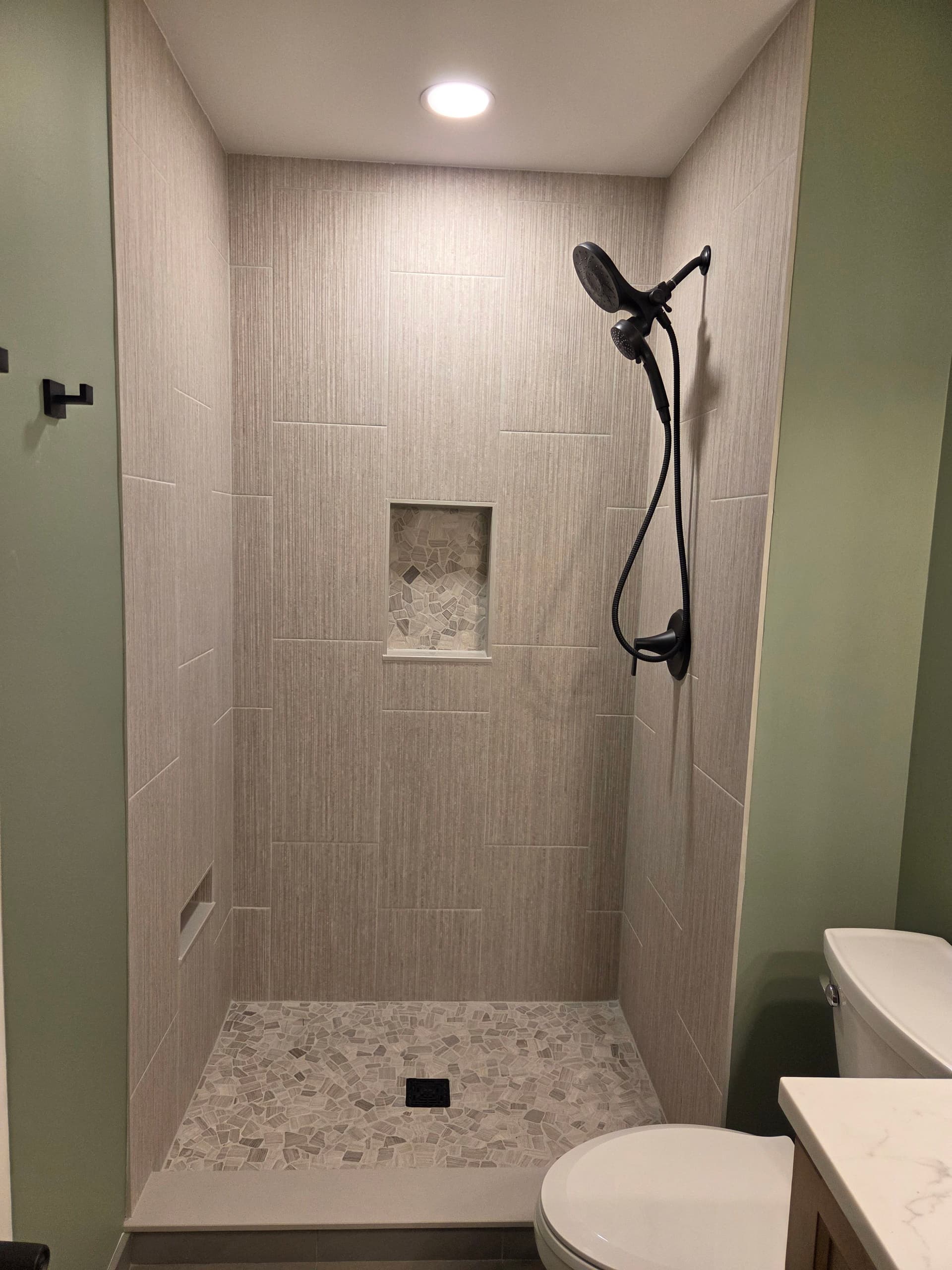 Gallery photos for Small Bathroom Remodel with Big Style and Function: Image #1