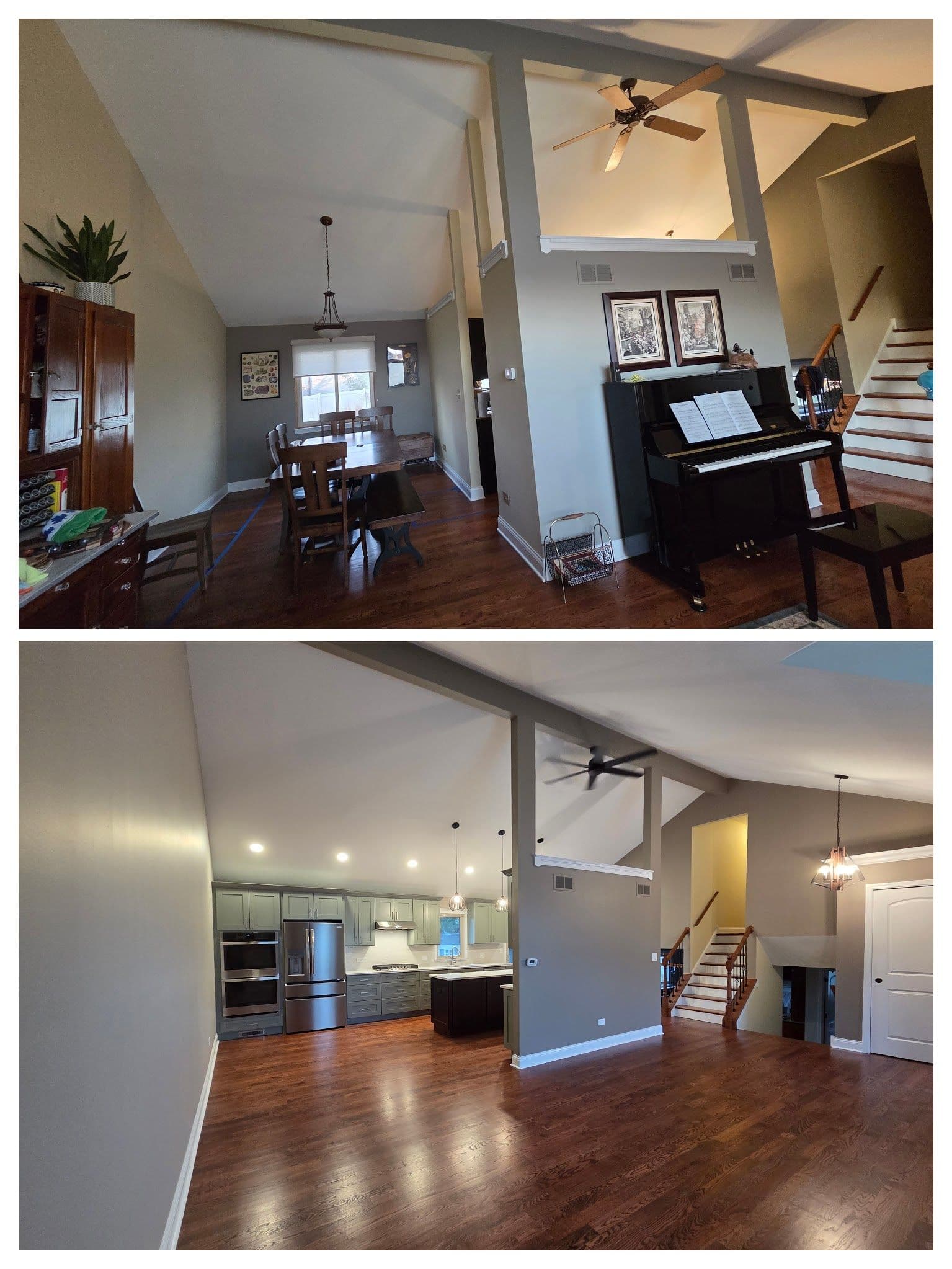 Wall Removal and Full Kitchen Remodel in Lockport image