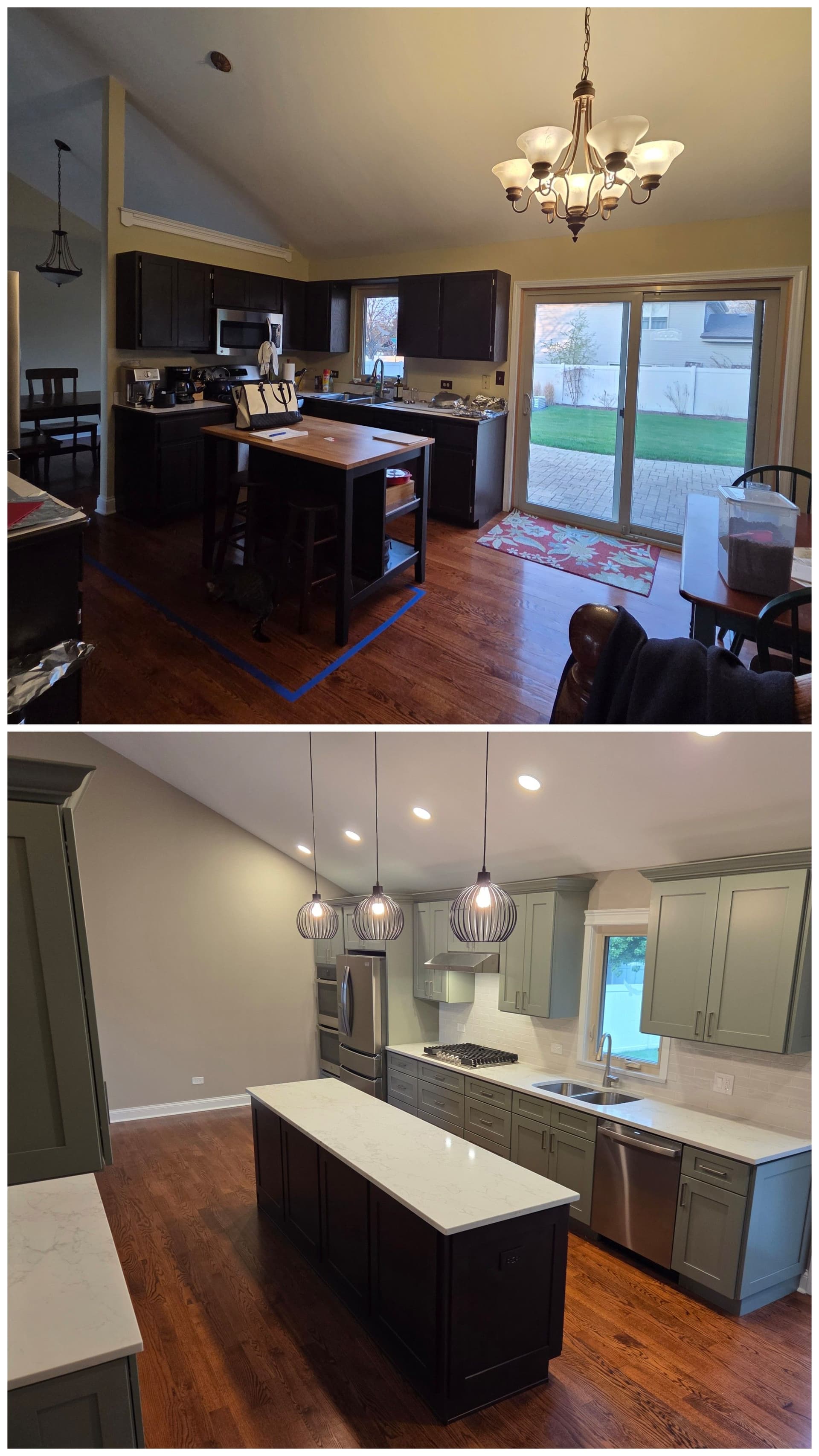 Gallery photos for Wall Removal and Full Kitchen Remodel in Lockport: Image #1