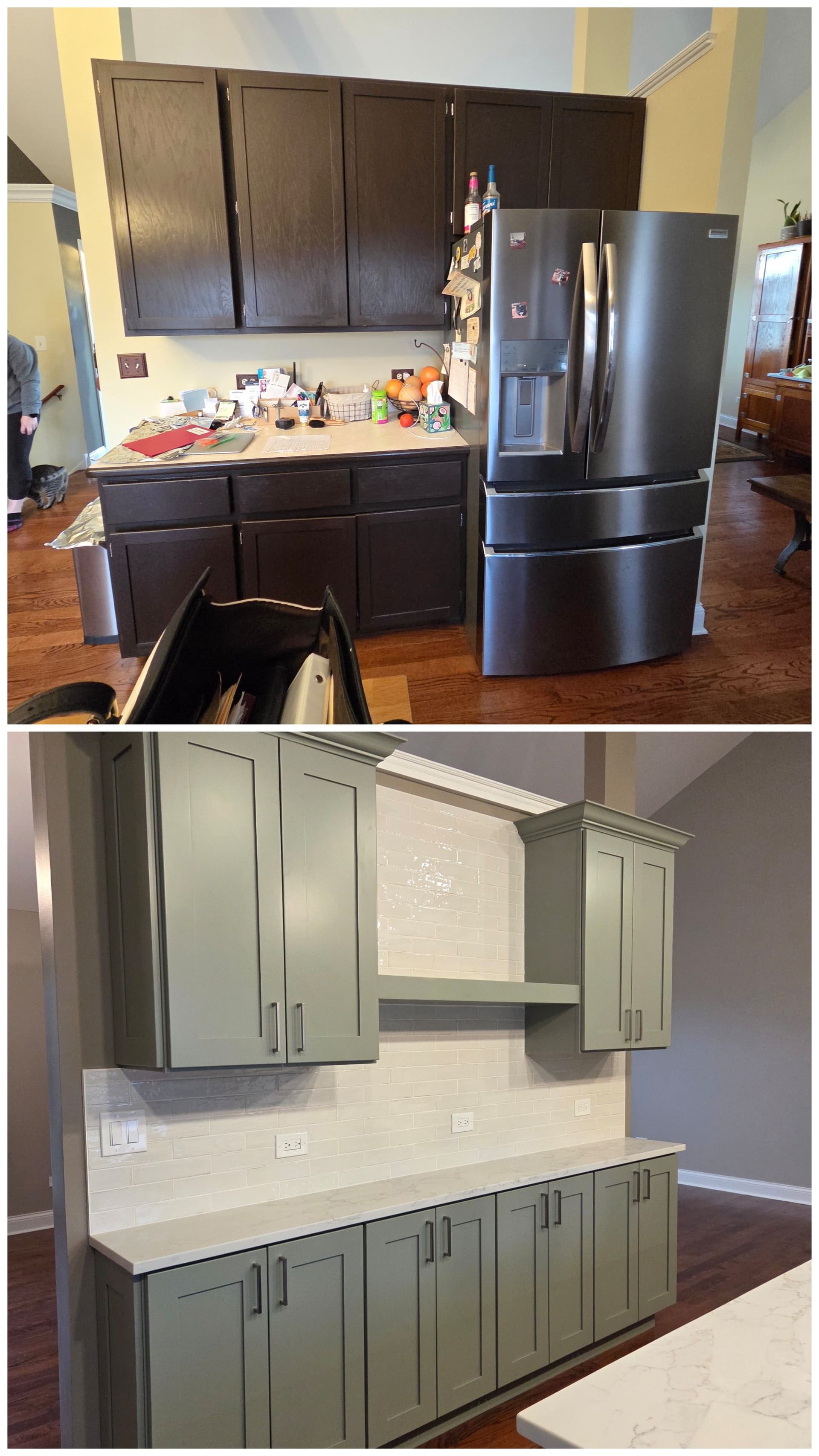 Gallery photos for Wall Removal and Full Kitchen Remodel in Lockport: Image #2